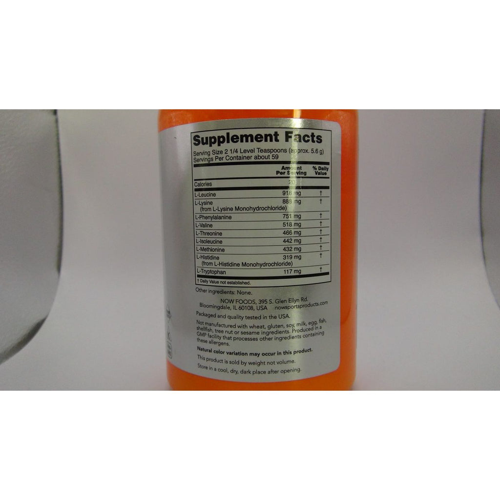 Now Sports Amino-9 Essentials Poudre 330g 11.64oz - 0206