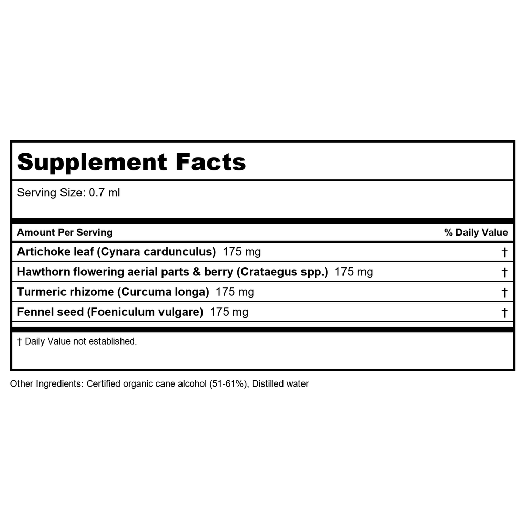 Herb Pharm Santé du Cholestérol 4oz