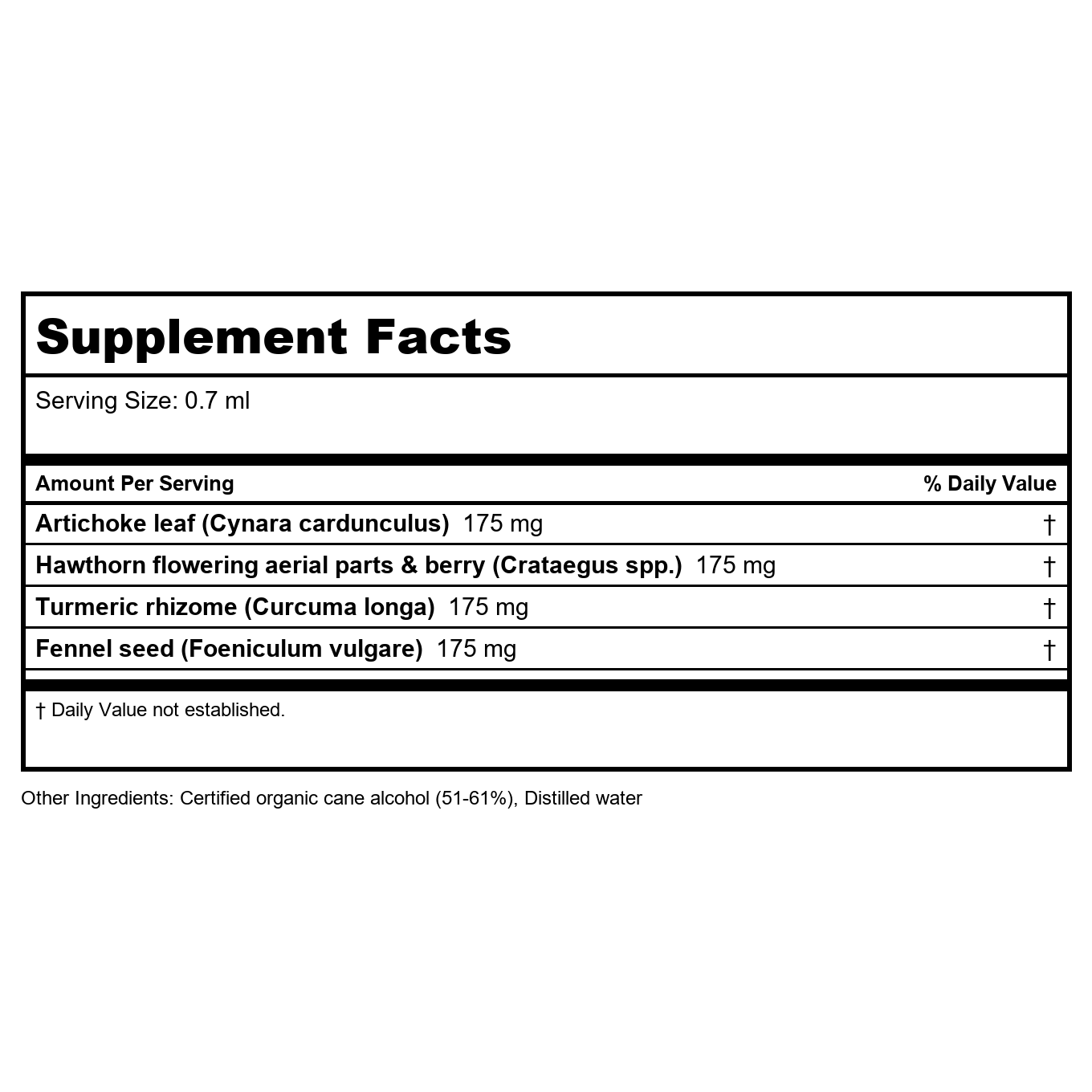 Herb Pharm Santé du Cholestérol 4oz