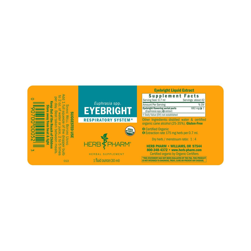 Herb Pharm Euphraise 4oz
