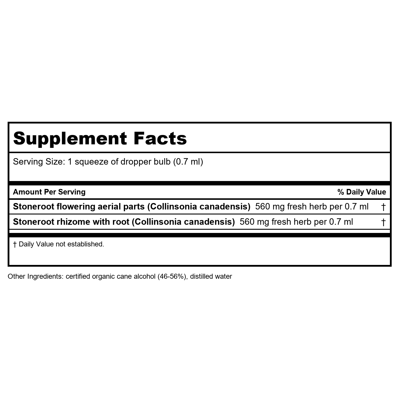 Herb Pharm Stoneroot Blend 30 ml