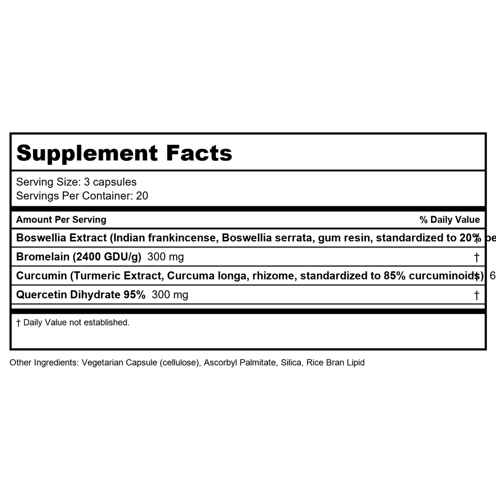 Vital Nutrients BCQ 60 Capsules