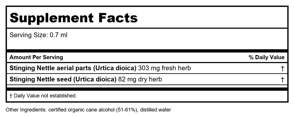 Herb Pharm Mélange Ortie Dioïque 1oz
