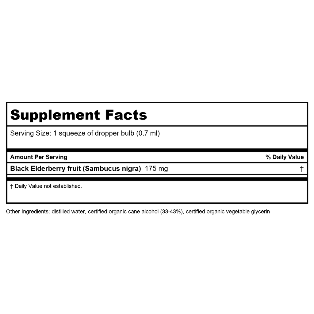 Sureau noir Herb Pharm 30 ml