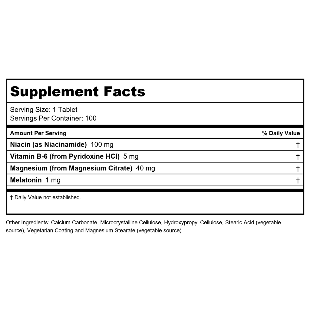 Now Foods Mélatonine 1 mg 100 comprimés - 3262