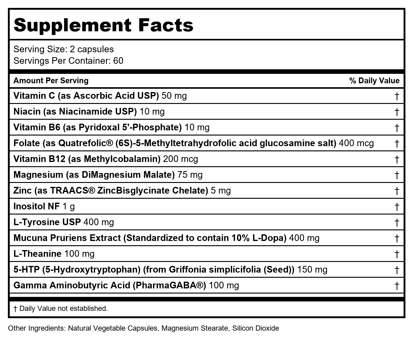 Ortho Molecular CereVive 120 gélules