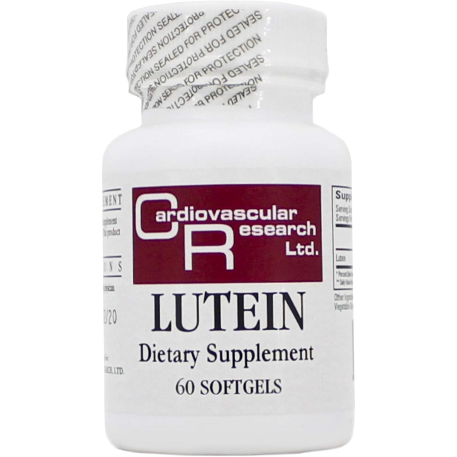 Cardiovascular Research Lutéine 60 Gélules