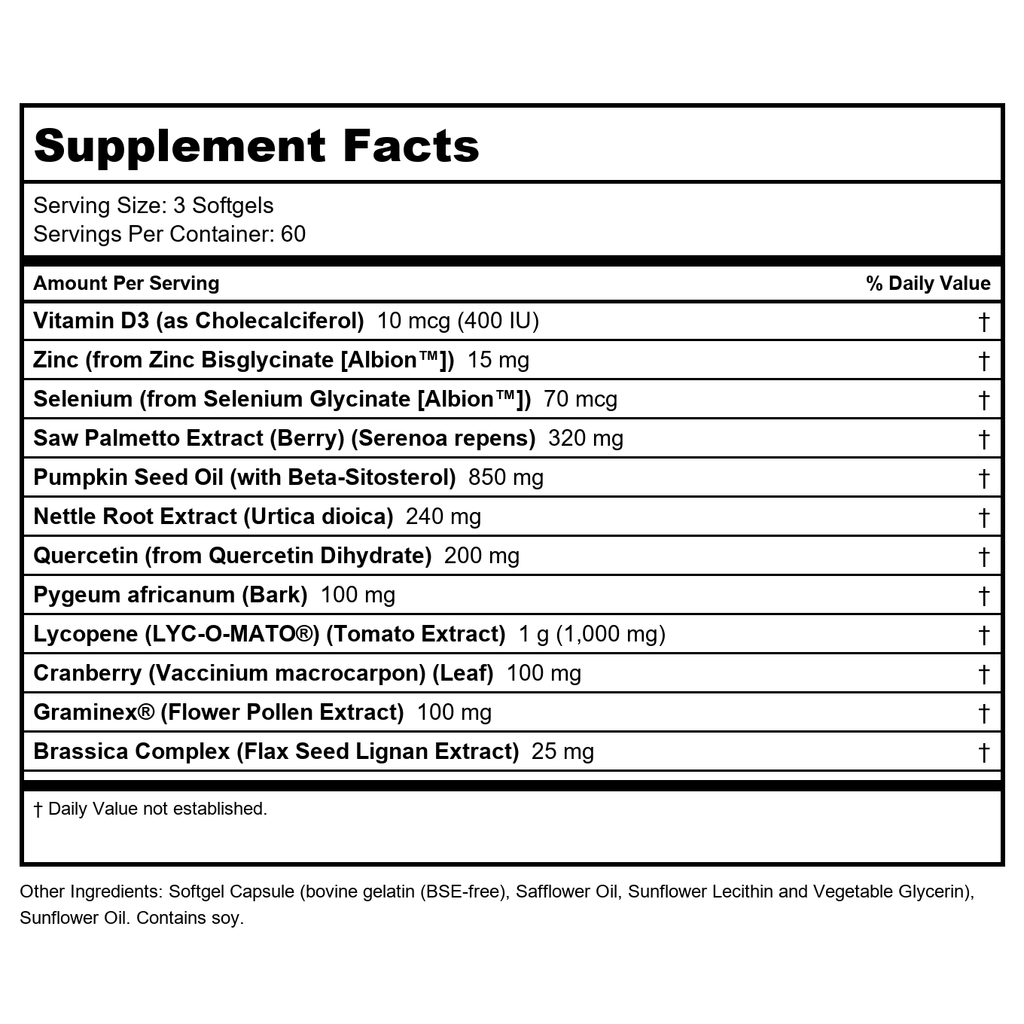 Now Foods Prostate Health Clinical Strength 180 Gélules - 3349