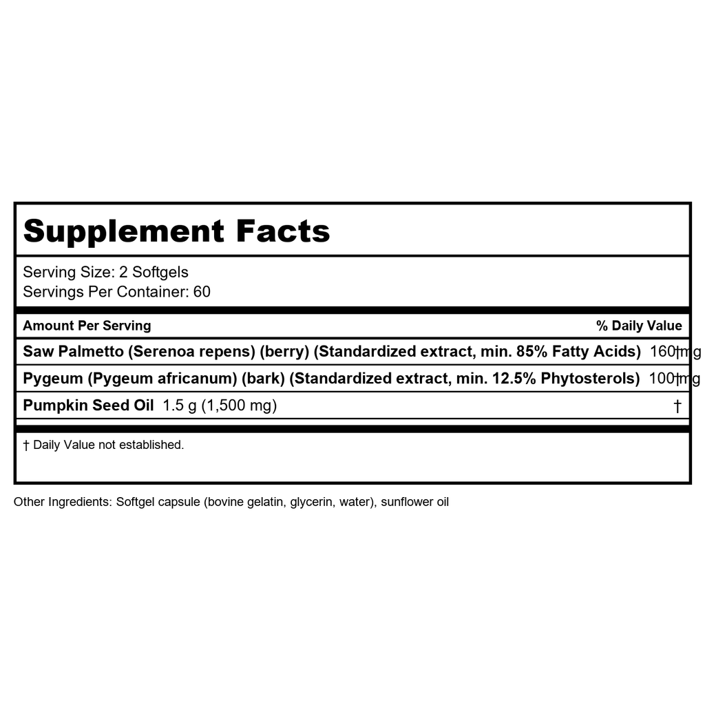 Now Foods Pygeum & Saw Palmetto 120 Softgels - 4729