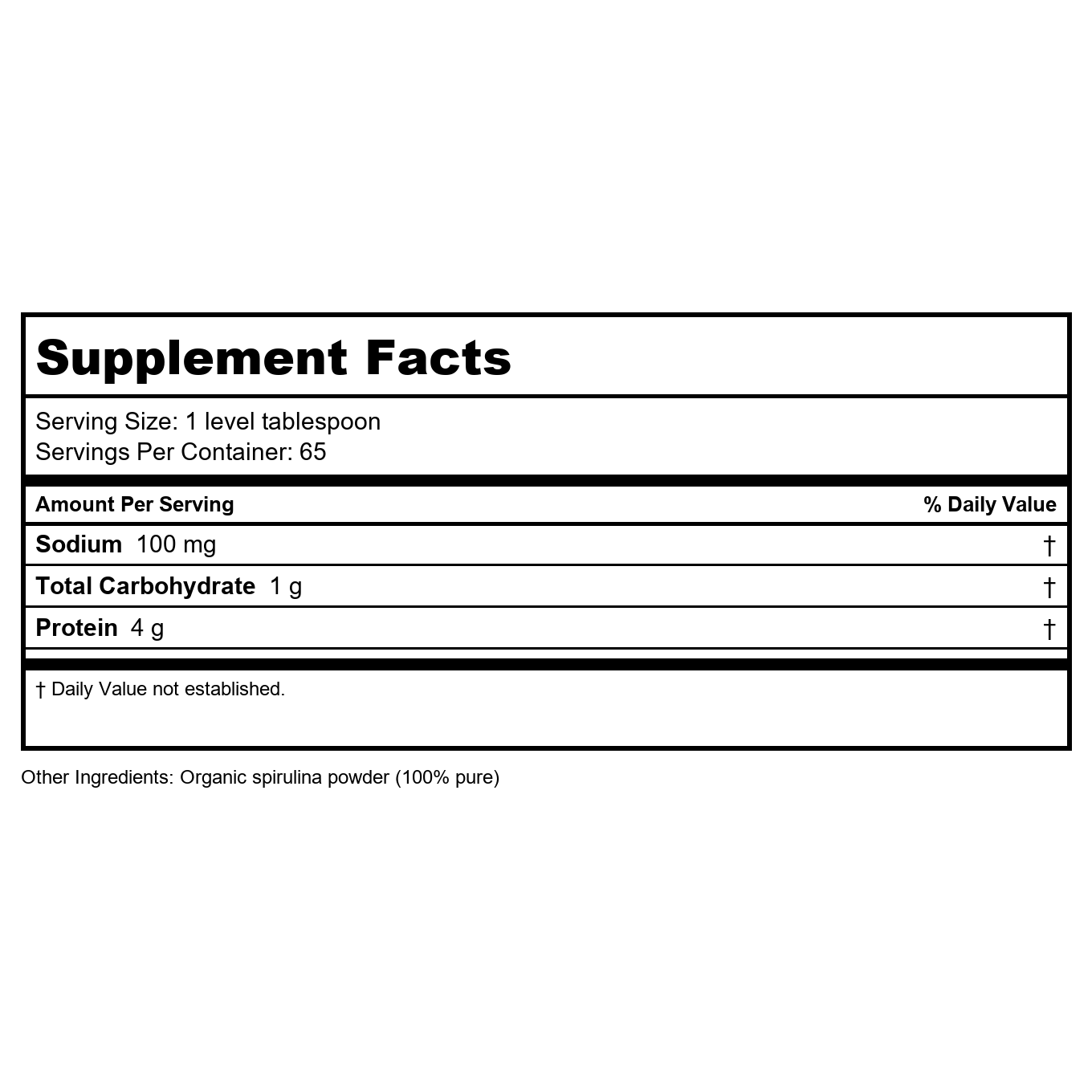 Now Foods Spiruline Bio 1 000 mg 120 comprimés - 2715