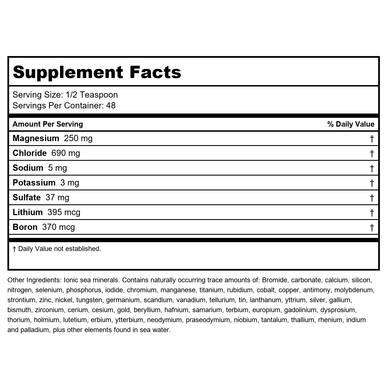 Trace Minerals ConcenTrace Gouttes de minéraux oligo-éléments 118 ml