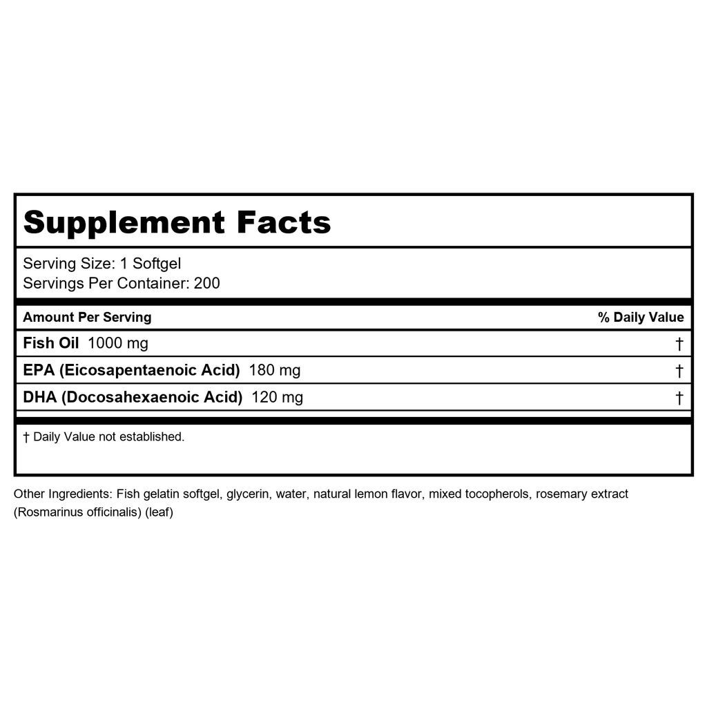 Now Foods Omega-3 distillée moléculairement, 200 gélules de poisson - 1648