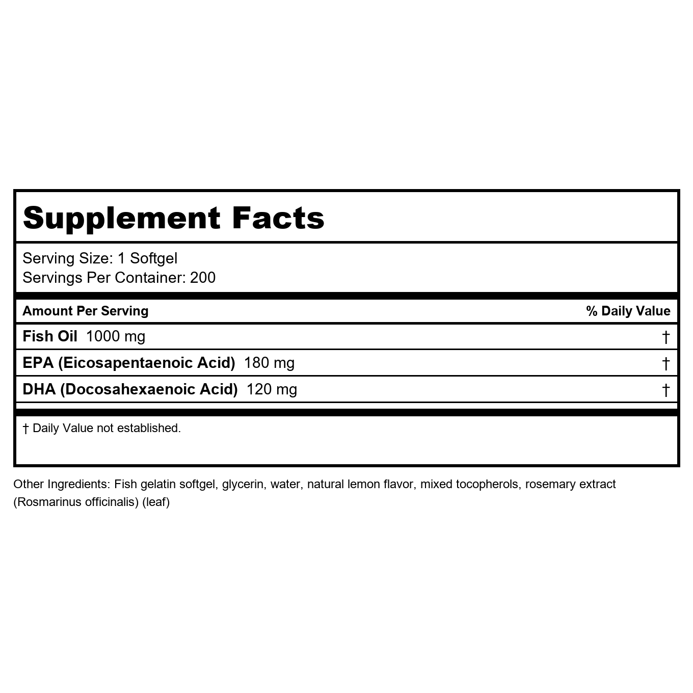 Now Foods Omega-3 distillée moléculairement, 200 gélules de poisson - 1648