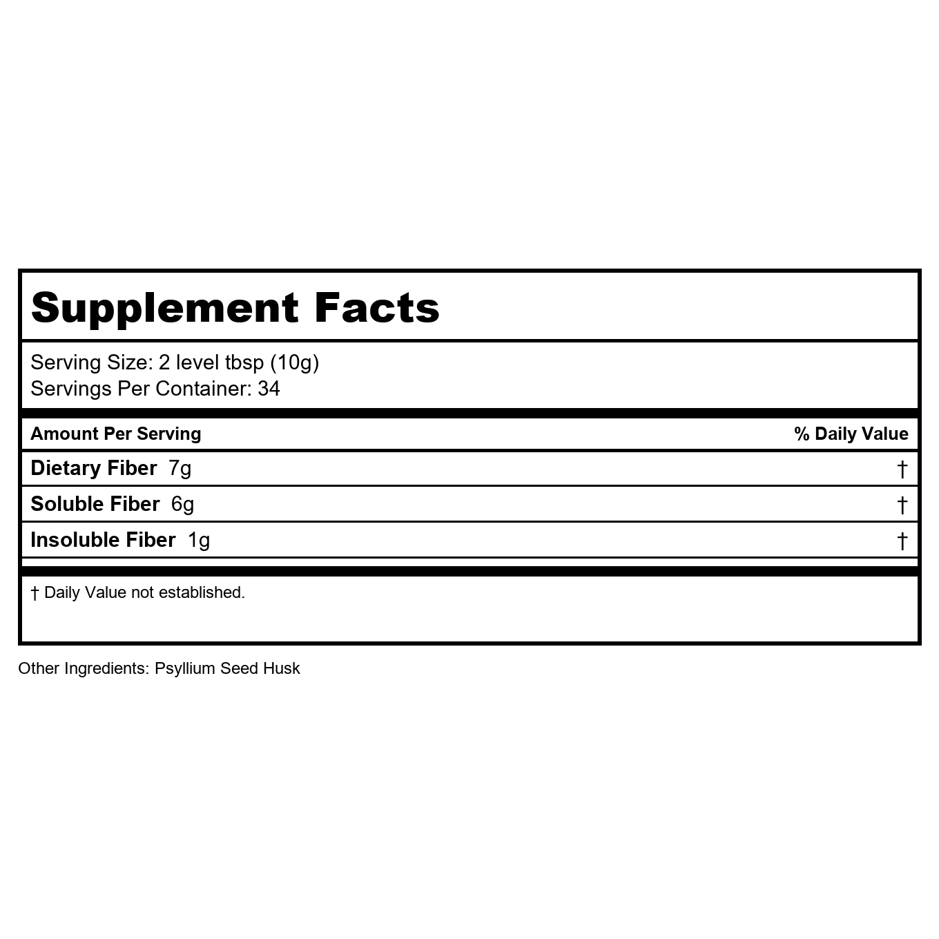 Now Foods Cosses de Psyllium Entières 12oz - 5980