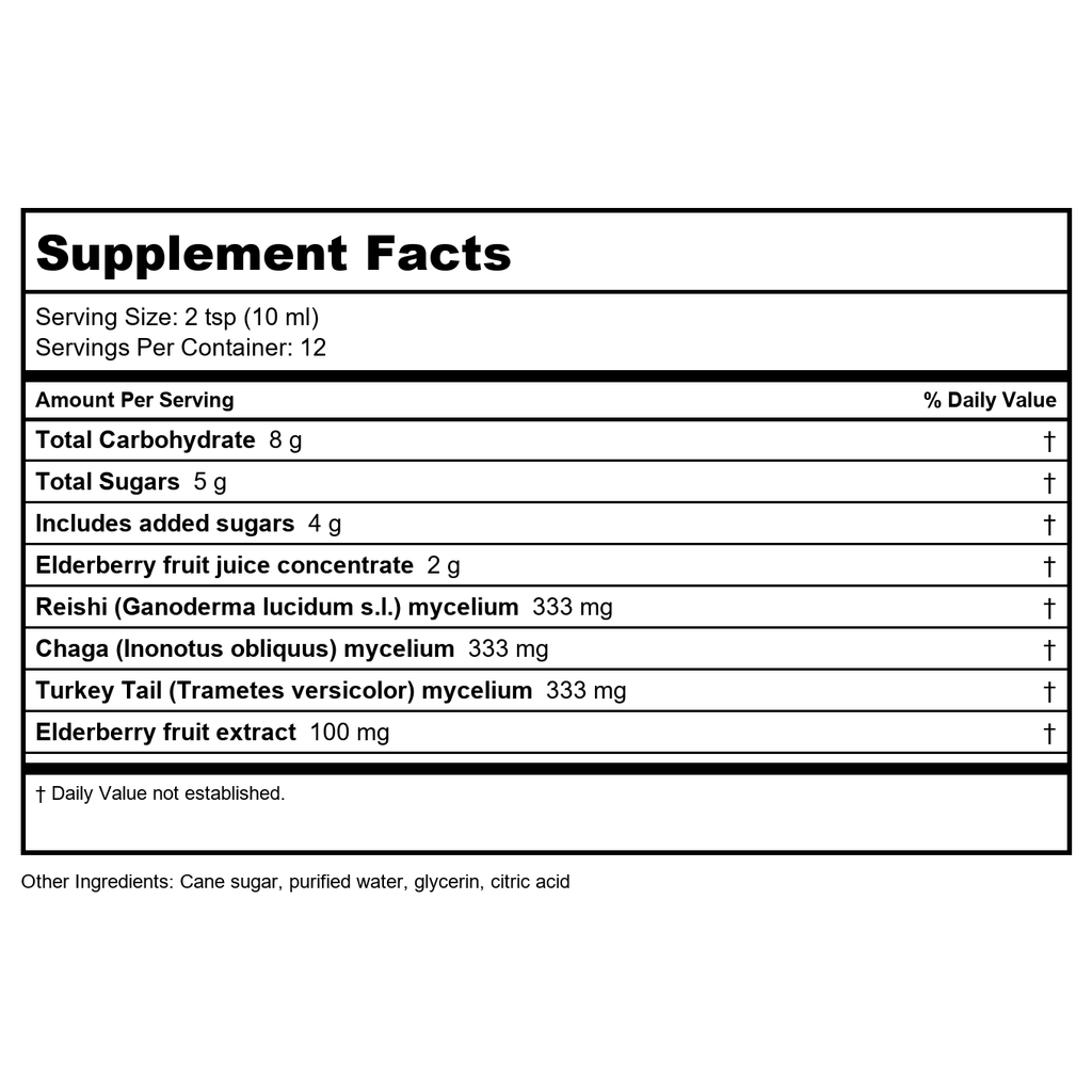 Host Defense Sirop Sureau Plus 120ml