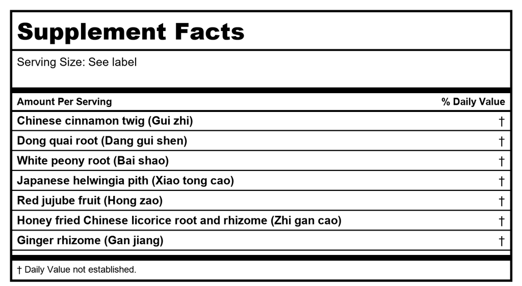 Kan Herb Traditionals Dang Gui Si Ni Tang 1 oz