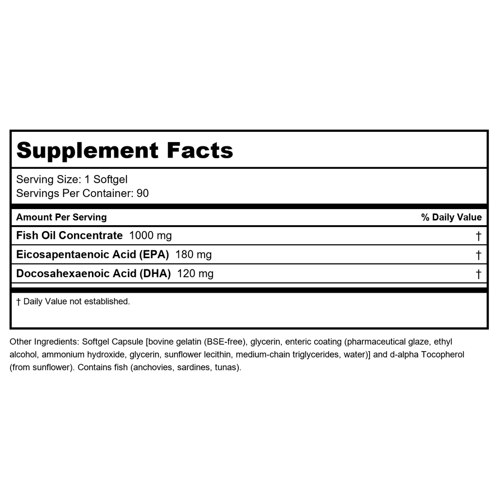 Now Foods Omega-3, distillée moléculairement et à enrobage entérique, 180 capsules molles - 1657