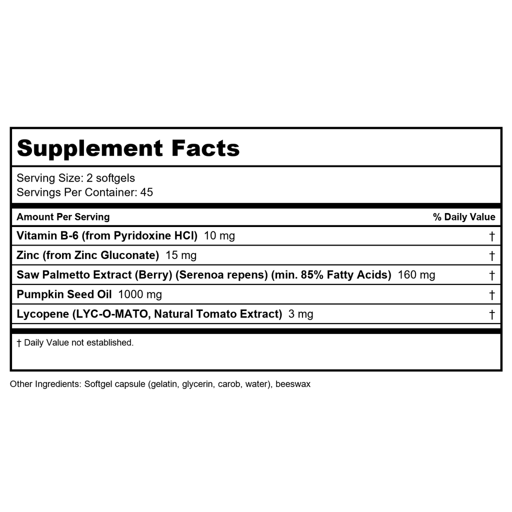Now Foods Prostate Support 90 capsules molles - 3340