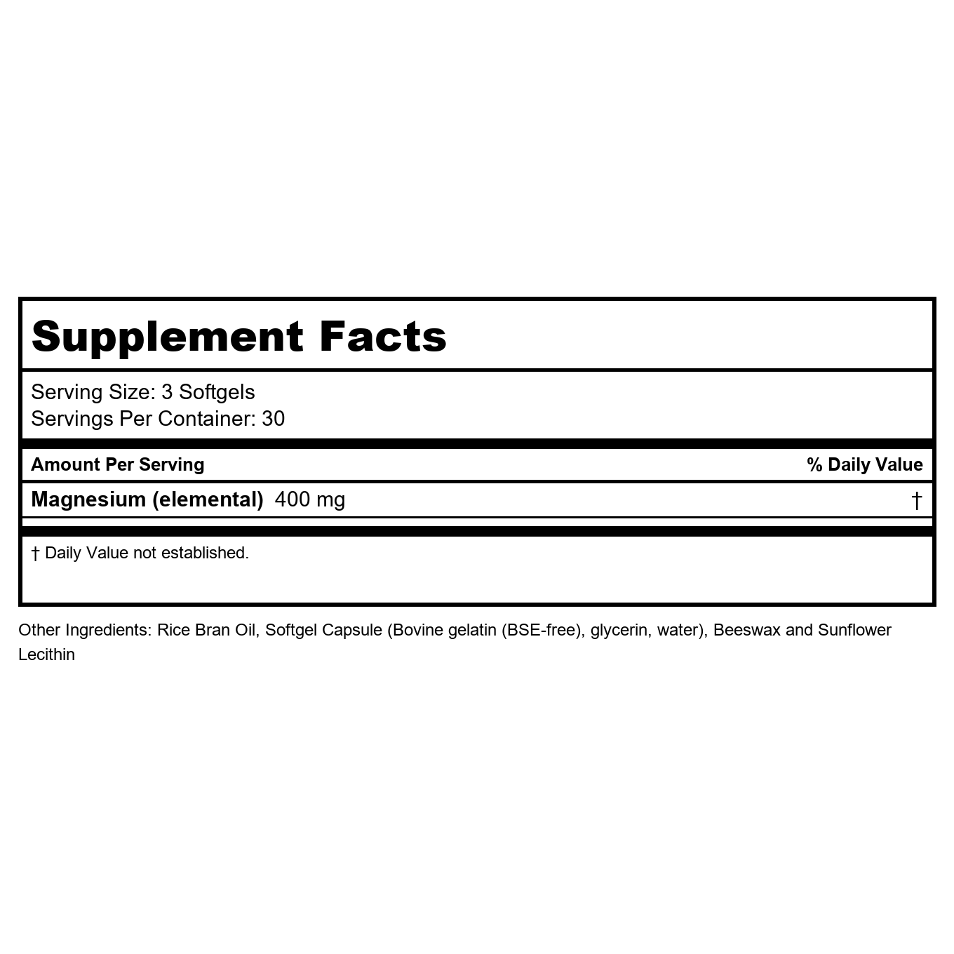 Now Foods Citrate de Magnésium 200 mg 100 Comprimés - 1290