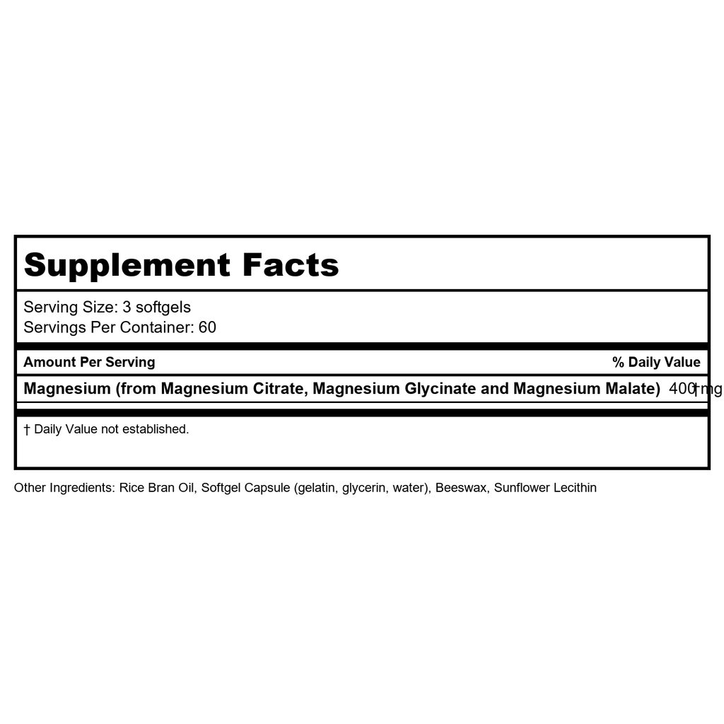 Now Foods Citrate de Magnésium 180 Gélules - 1298