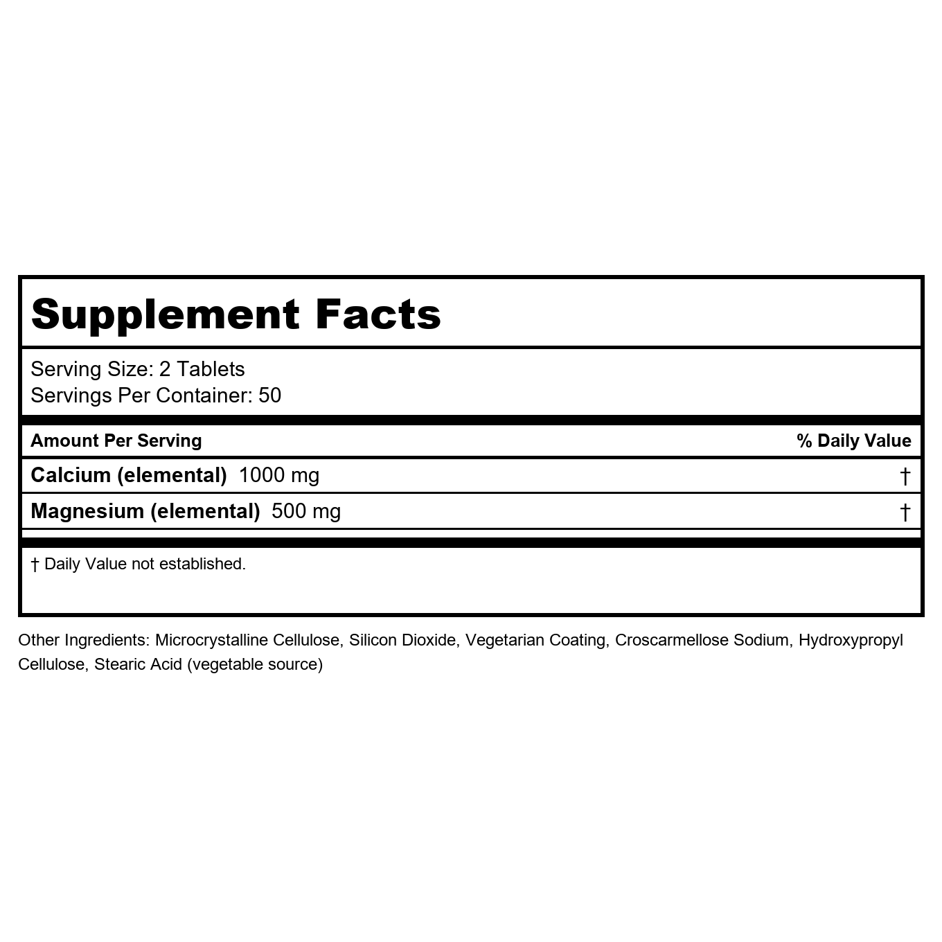 Now Foods Calcium et Magnésium 100 comprimés - 1270