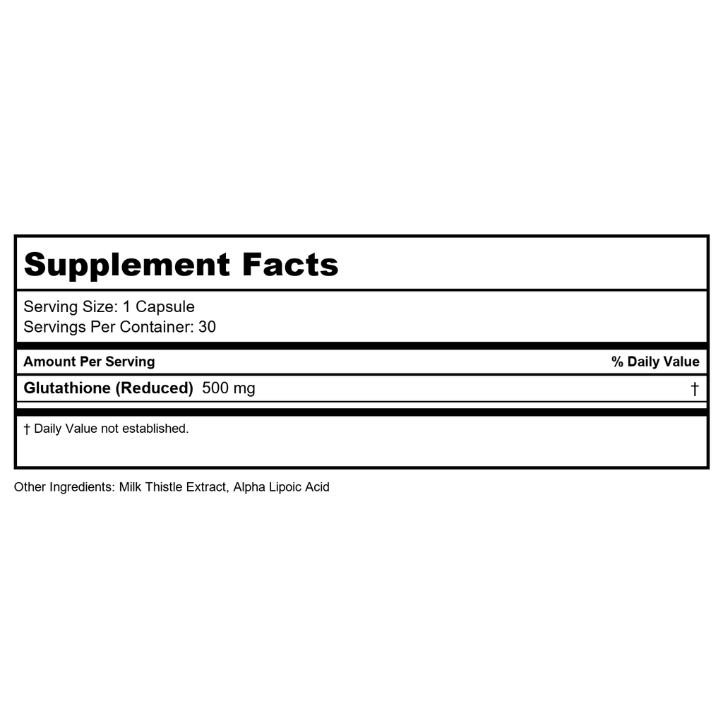 Now Foods Glutathion 500mg 30 Gélules - 0175