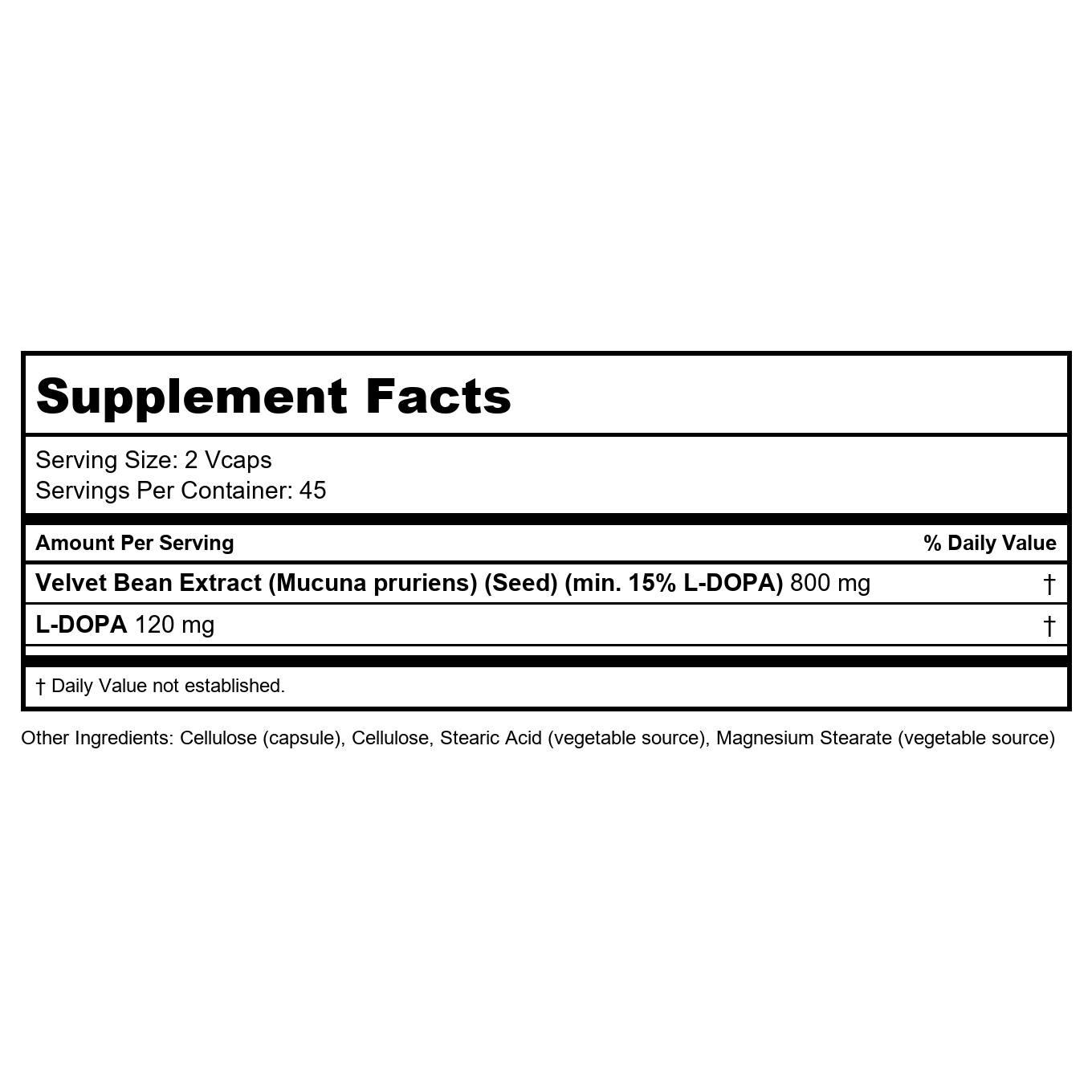 Now Foods Dopa Mucuna 90 Veg Capsules - 3092 - Walmart seulement