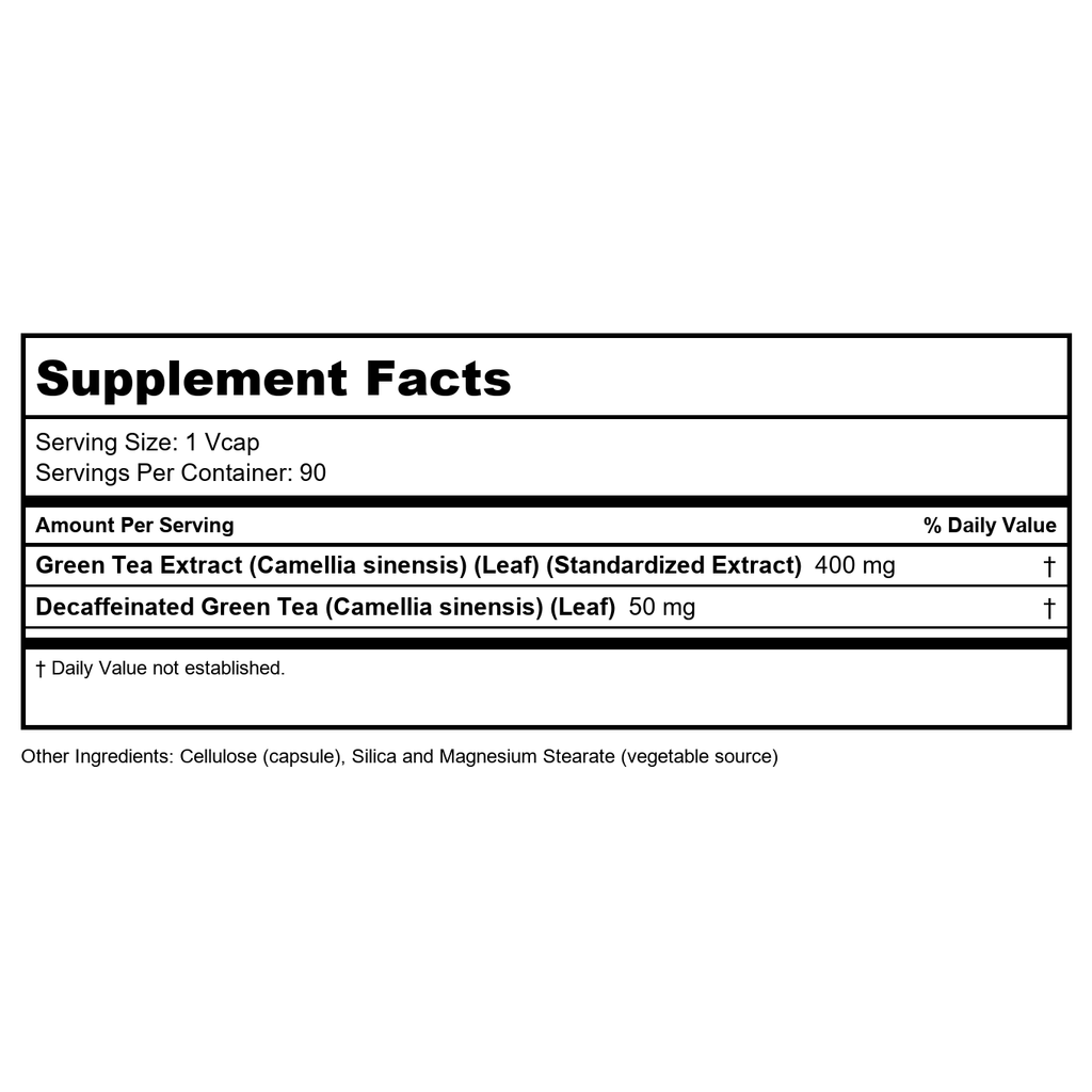Extrait de thé vert EGCg 400 mg 90 Veg Capsules Now Foods - 4704