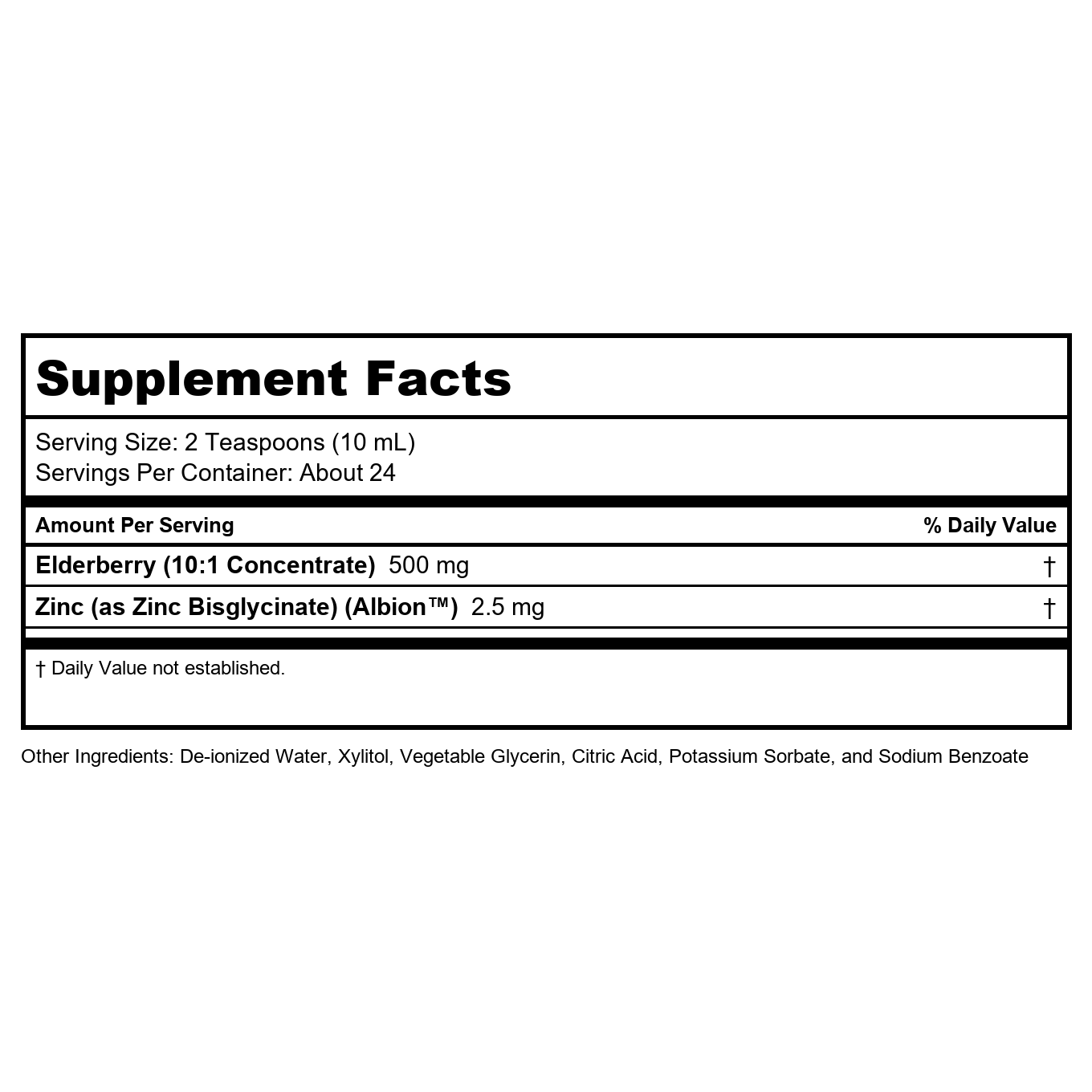 Now Foods Sureau liquide pour enfants 8 oz - 4851