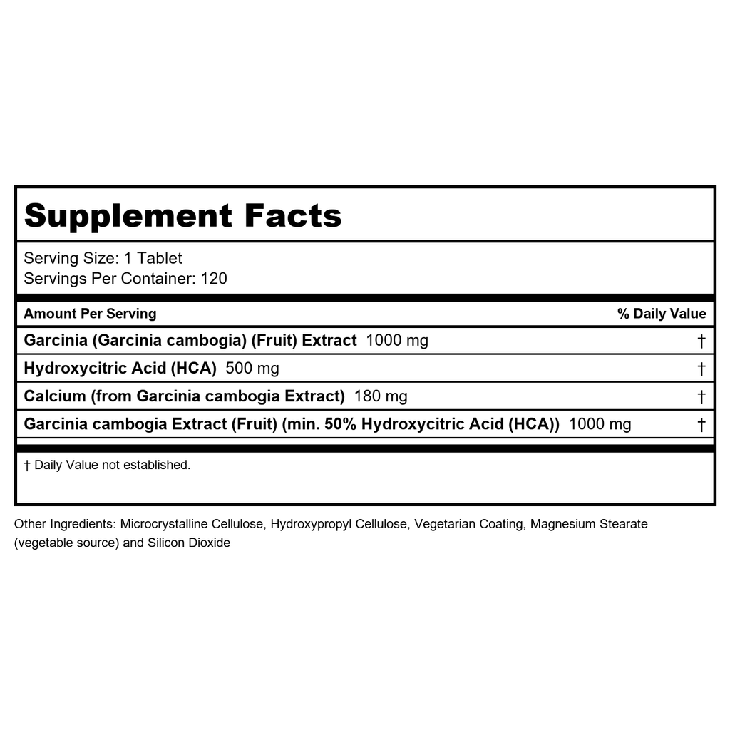 Now Foods Garcinia 1,000 mg 120 Tablets - 1435
