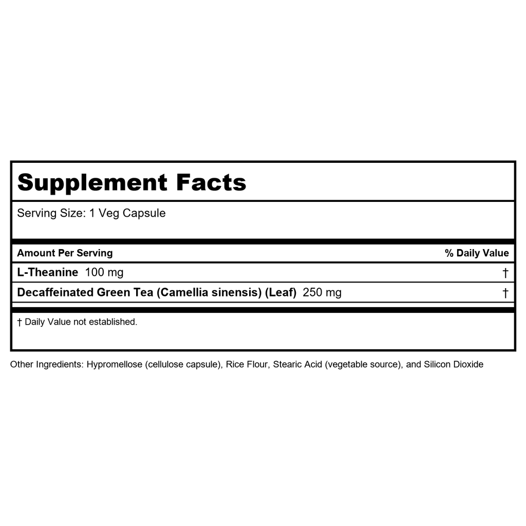 Now Foods L-Théanine 100 mg 90 gélules végétales - 0145