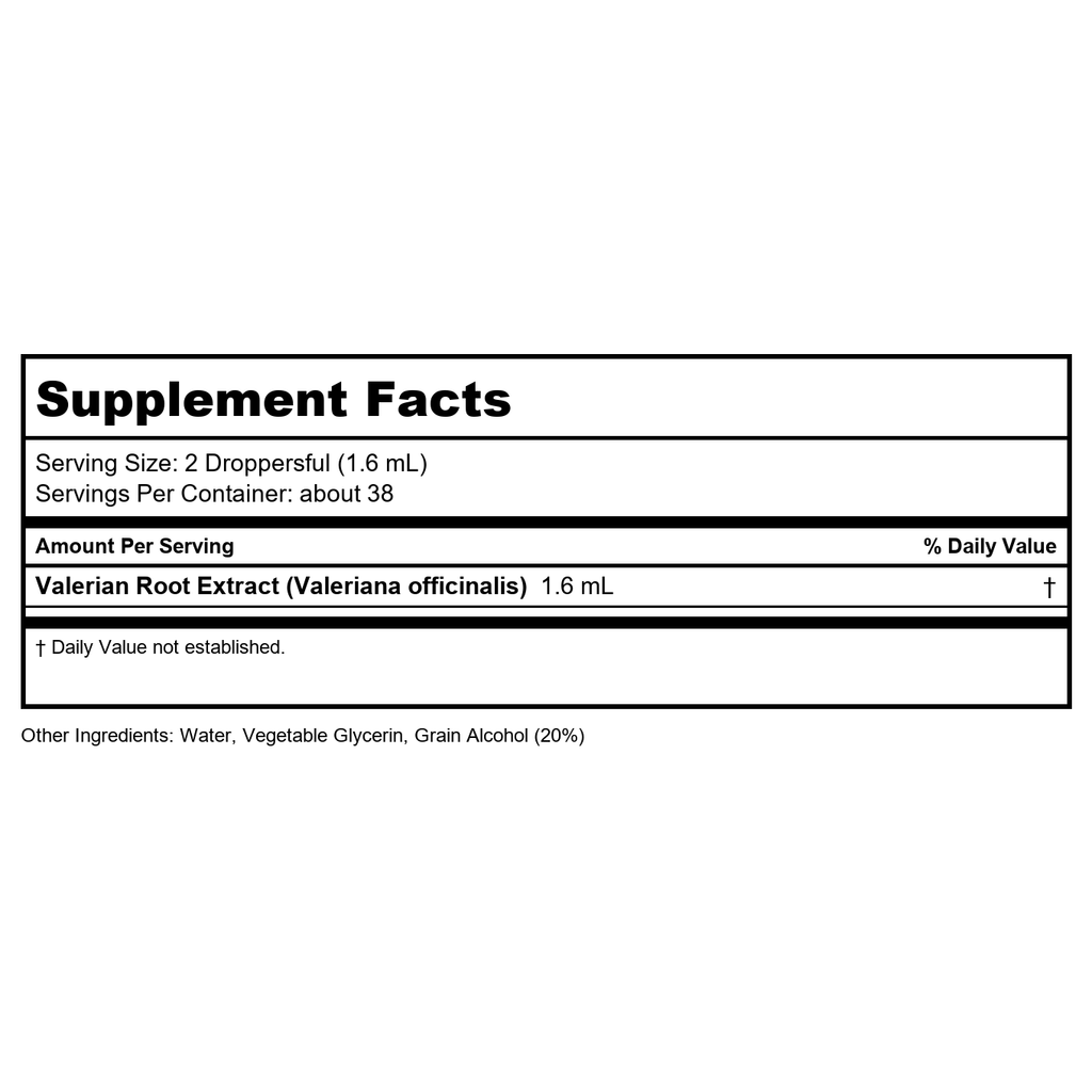 Now Foods Extrait de racine de valériane 2 oz - 4970