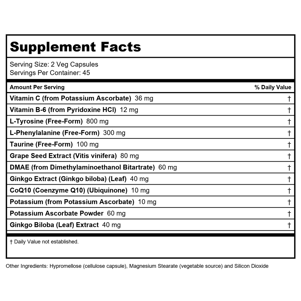 Now Foods True Focus 90 Vcaps - 0157