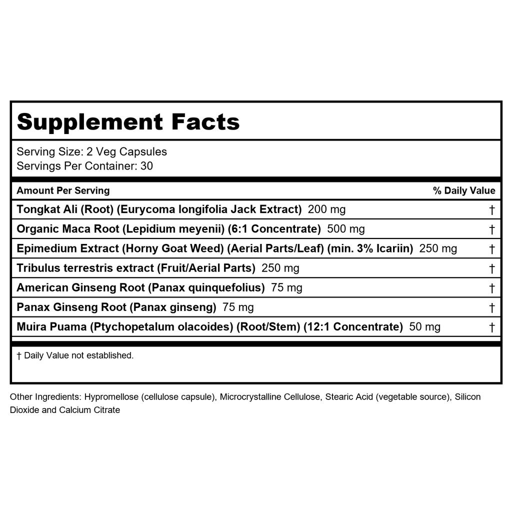 Now Foods TestoJack 200 Extra Strength 60 Vcaps - 2198