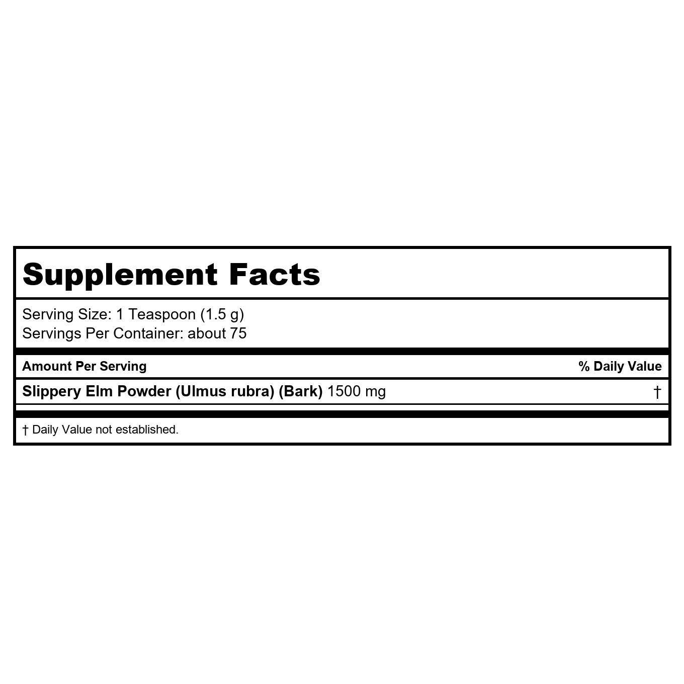 Now Foods Orme Rouge en Poudre Végétarien 113g - 5060