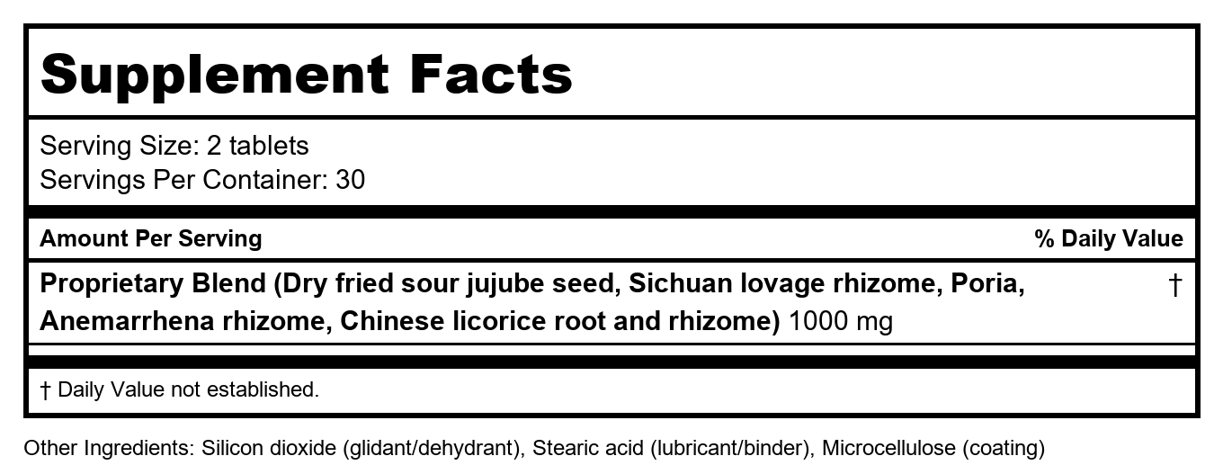 Kan Herbs Formule Sommeil Zizyphus 59 ml