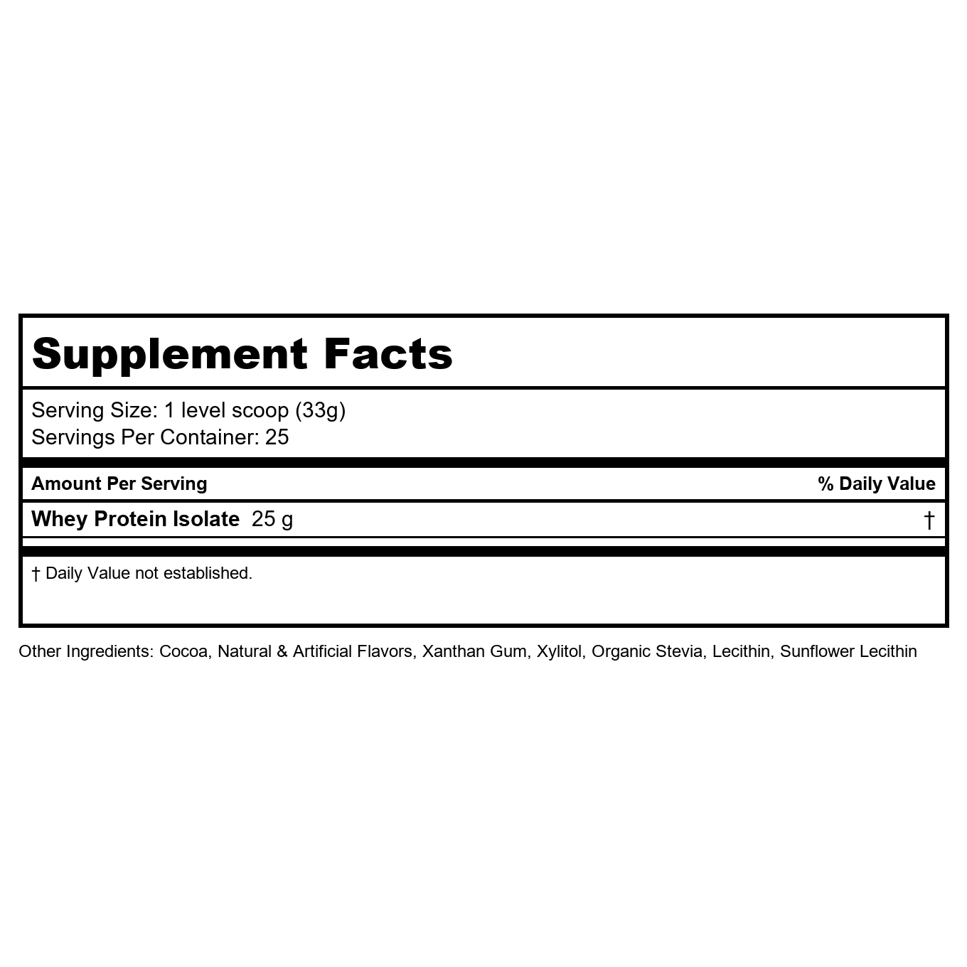 NOW Sports Isolat de protéines de lactosérum en poudre saveur chocolat crémeux 816 g - 2162