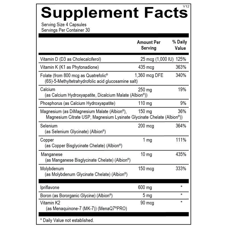 Ortho Molecular OsteoPrev 120 gélules