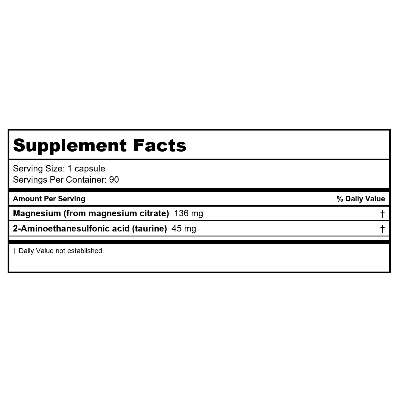 NFH Citrate de Magnésium SAP 90 Capsules