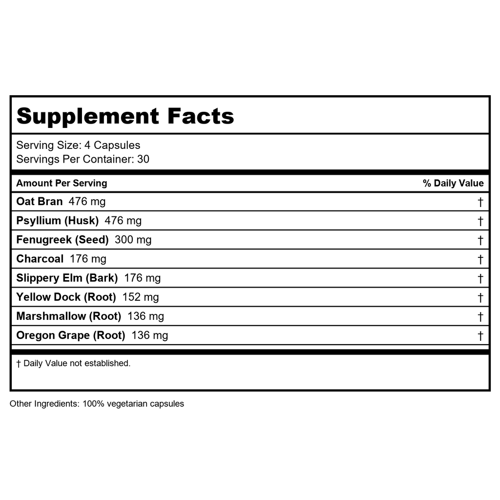 Wise Woman Herbals Fiber Flow Capsules 120 Count