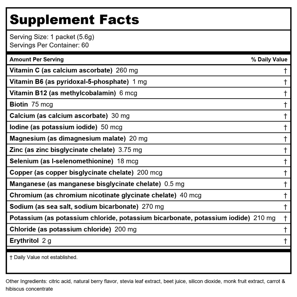 Jigsaw Electrolyte Supreme Baies Délicieuses 60 portions