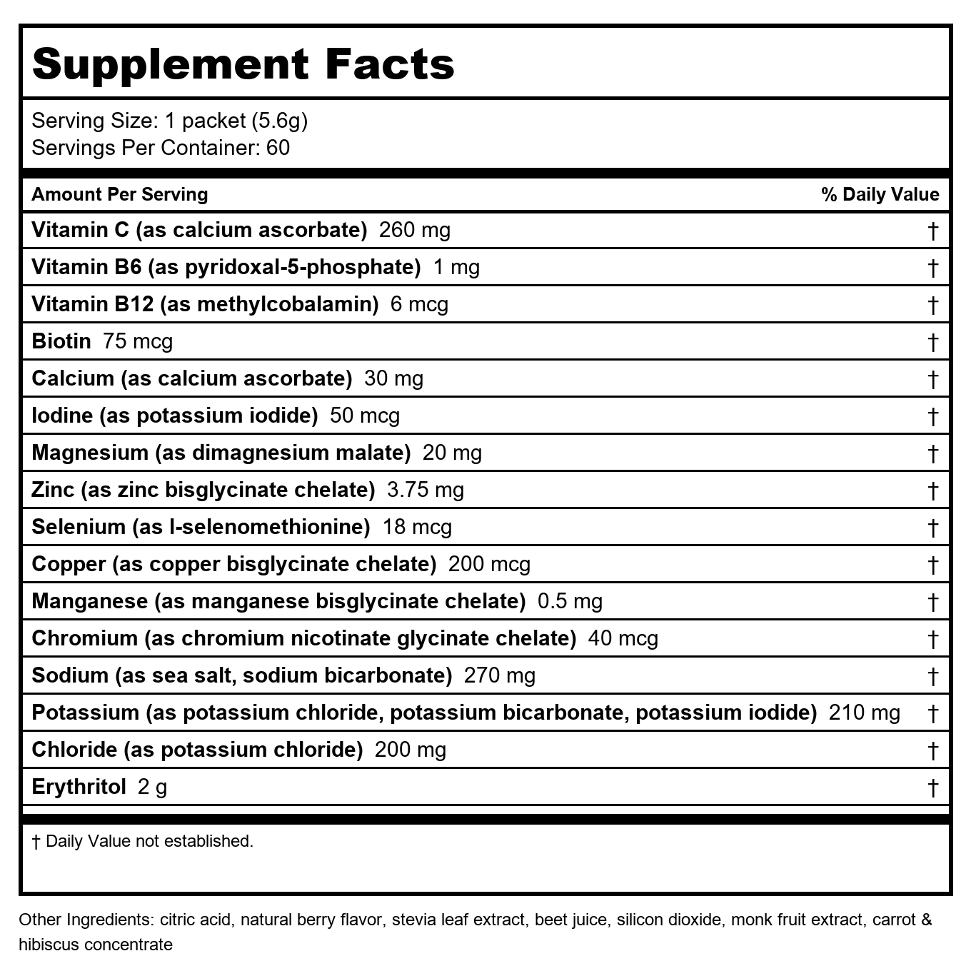 Jigsaw Electrolyte Supreme Baies Délicieuses 60 portions