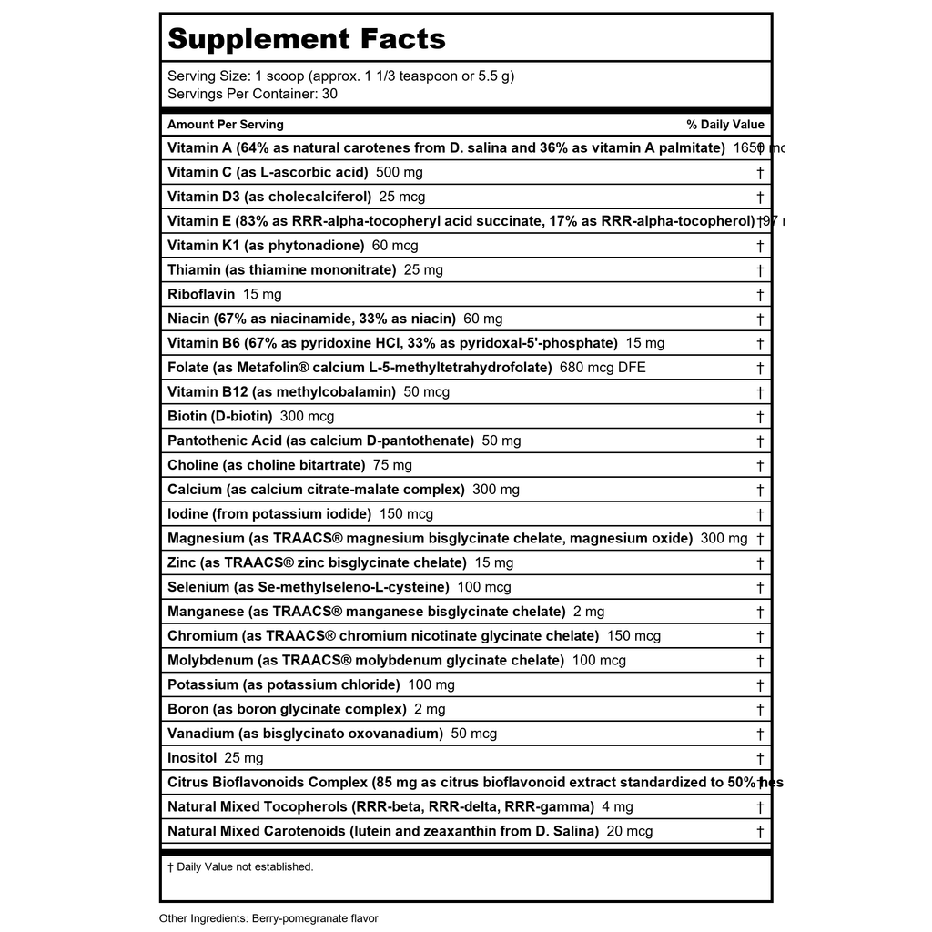 Klaire Labs VitaSpectrum Baies-Grenade 5,8 oz
