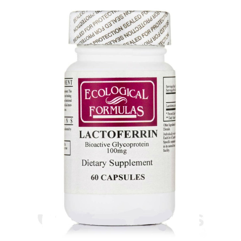 Ecological Formulas Lactoferrine 100 mg 60 Gélules