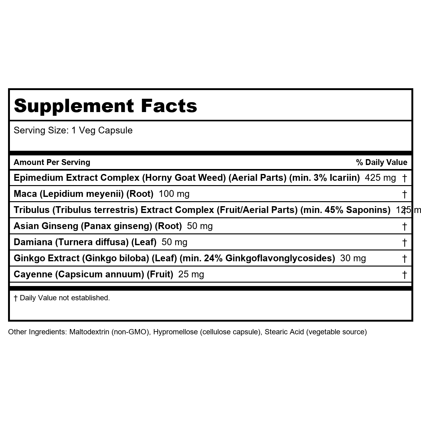 Now Foods Men's Virility Power 60 Vcaps - 3328
