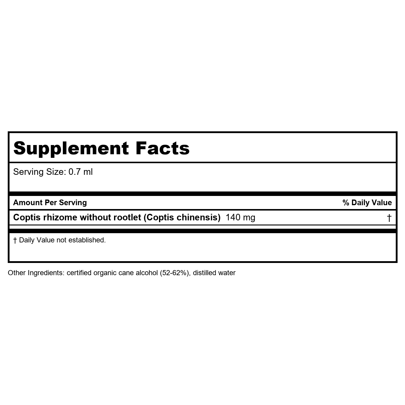 Herb Pharm Coptis 4oz