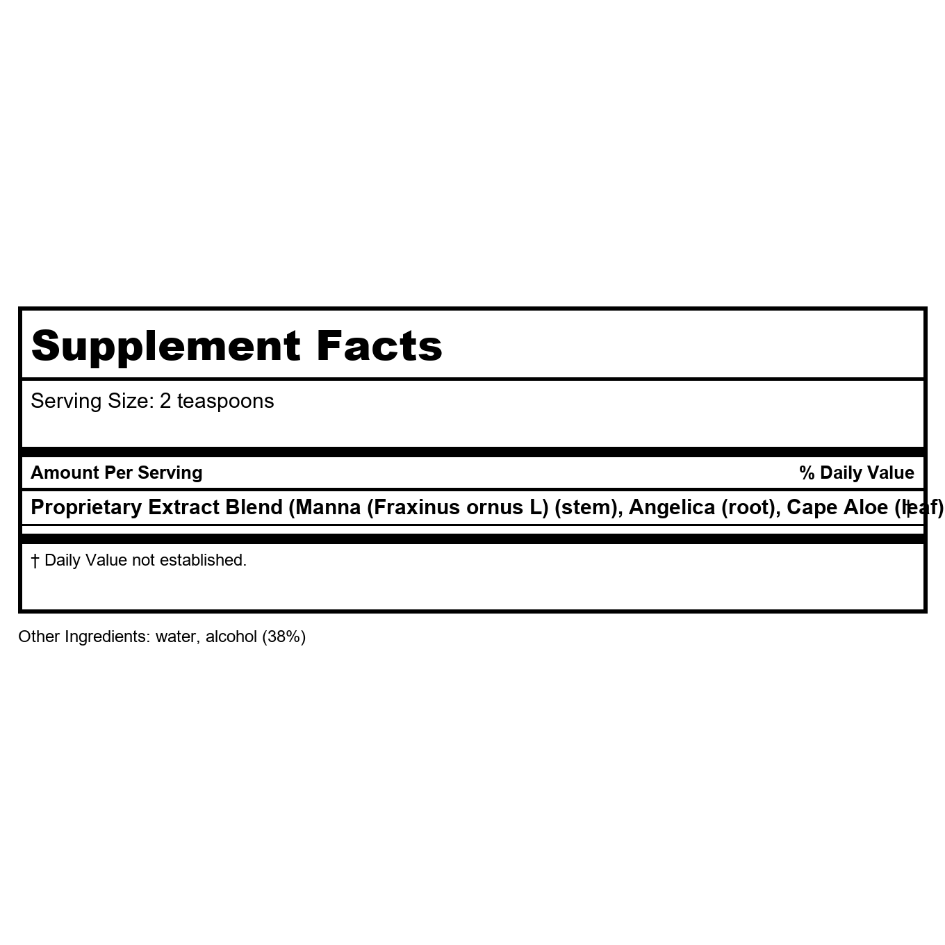Nature's Way NatureWorks Bitters Suédois 3.38 oz