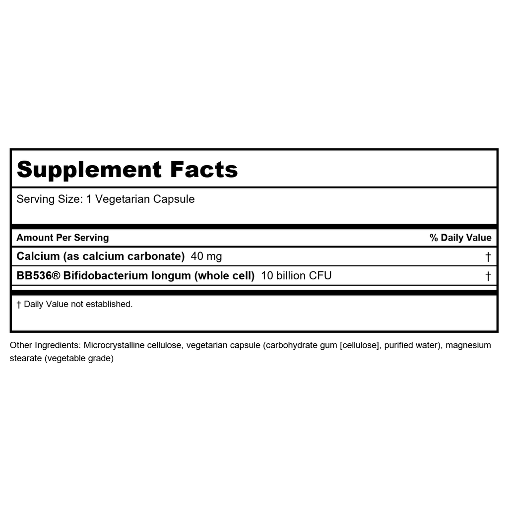 Bioclinic Naturals Probiotic-Pro Bb536 60 Vcaps - Lot de 2