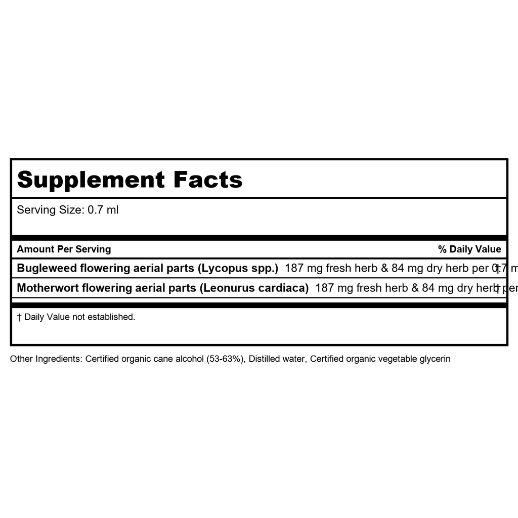 Herb Pharm Thyroid Calming 1oz - 2 Pack