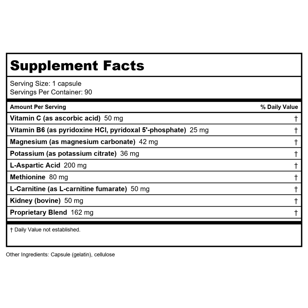 Apex Energetics Rena-Zyme 90 Gélules - Z31